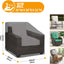 Fundas impermeables sillas patio pack 2 resistentes UV