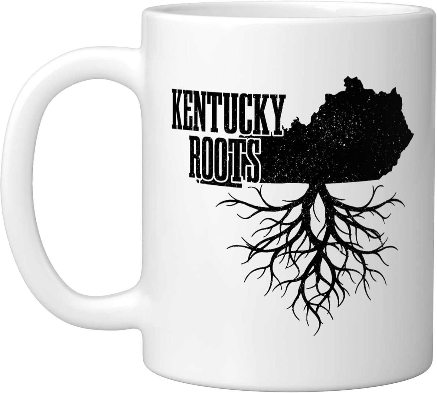 Taza Cerámica Vintage USA Patriótica Blanca
