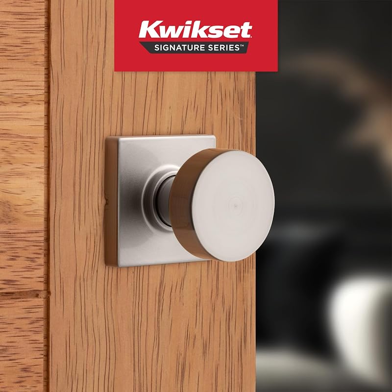 Pomo puerta interior níquel satinado Microban set 4