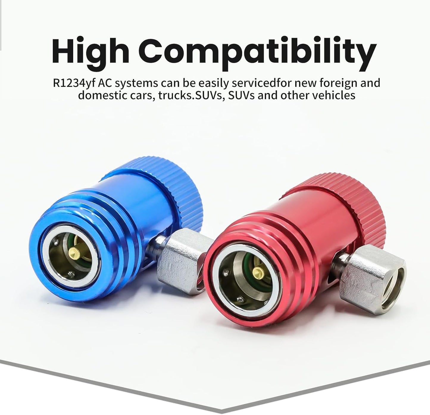 Adaptador R1234yf 1/4" set 2