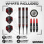 Set dardos tungsteno 90% Cypher Series 0.63-0.92oz