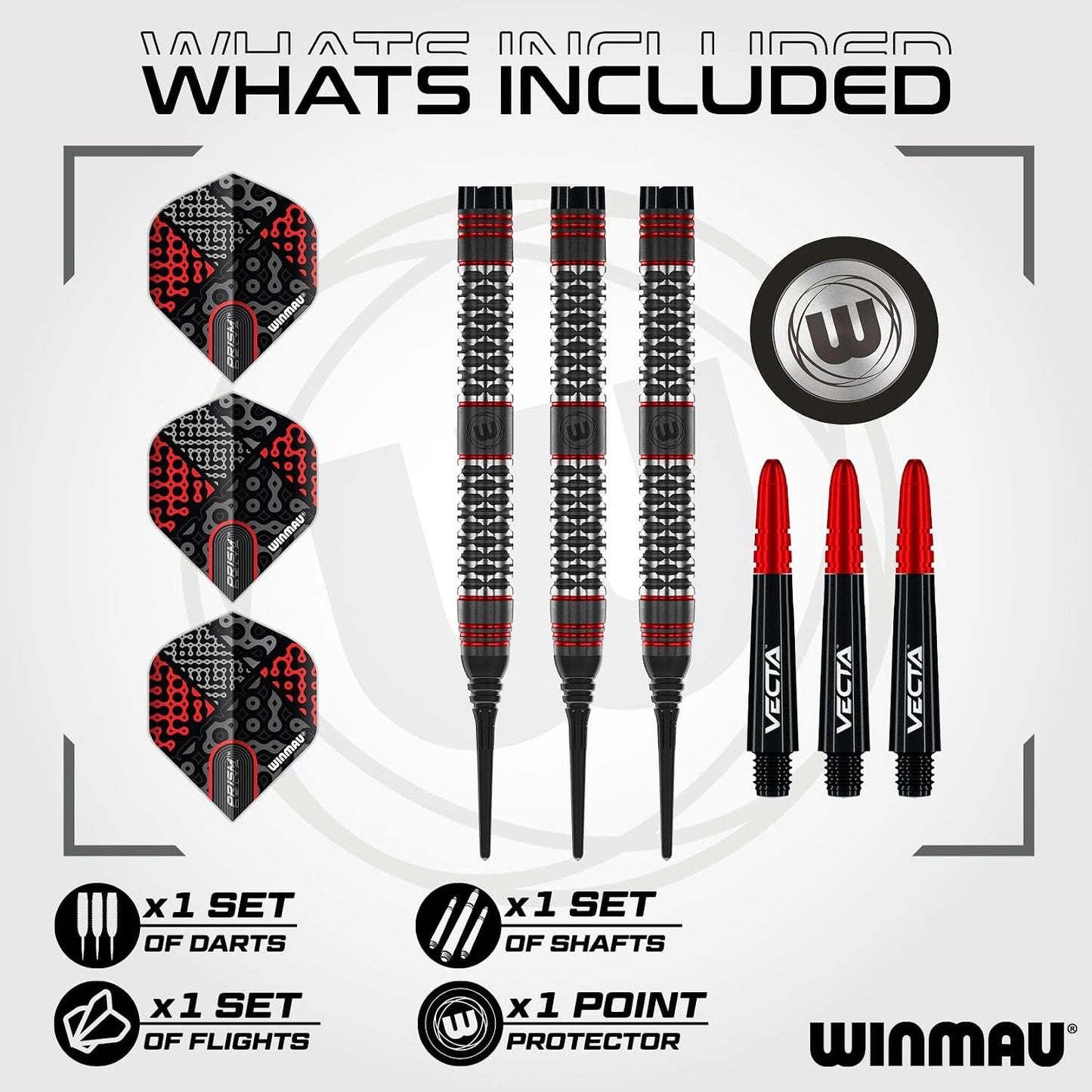 Set dardos tungsteno 90% Cypher Series 0.63-0.92oz