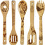 5 Cucharas Madera Dibujos Animados Espátula Tigre Accesorios Cocina