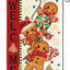 Bandera jengibre navidad 12x18pulg doble cara patio
