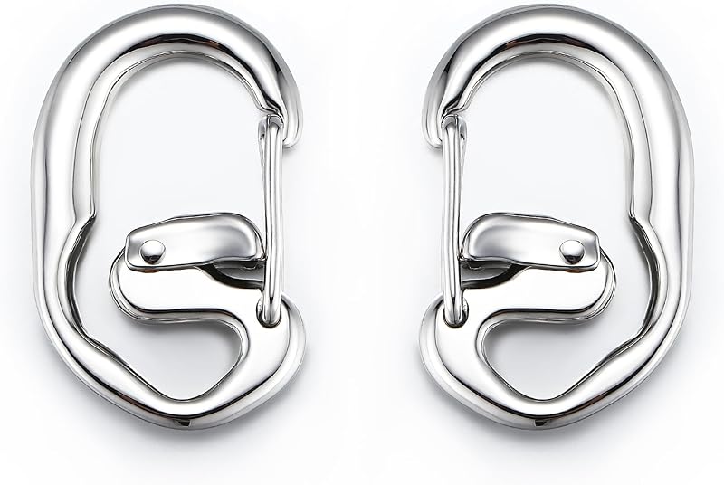 Clips mosquetón acero inox 1.75pulg antiapertura camping