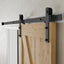 Kit herrajes puerta corrediza granero 6ft ajustable 36pulg