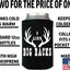 Botellas plegables para latas 2 Uds
