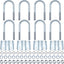 Kit pernos en U eje remolque 2 3/8" 3500 lb