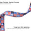 Collar perro verano ajustable patrón bandera americana