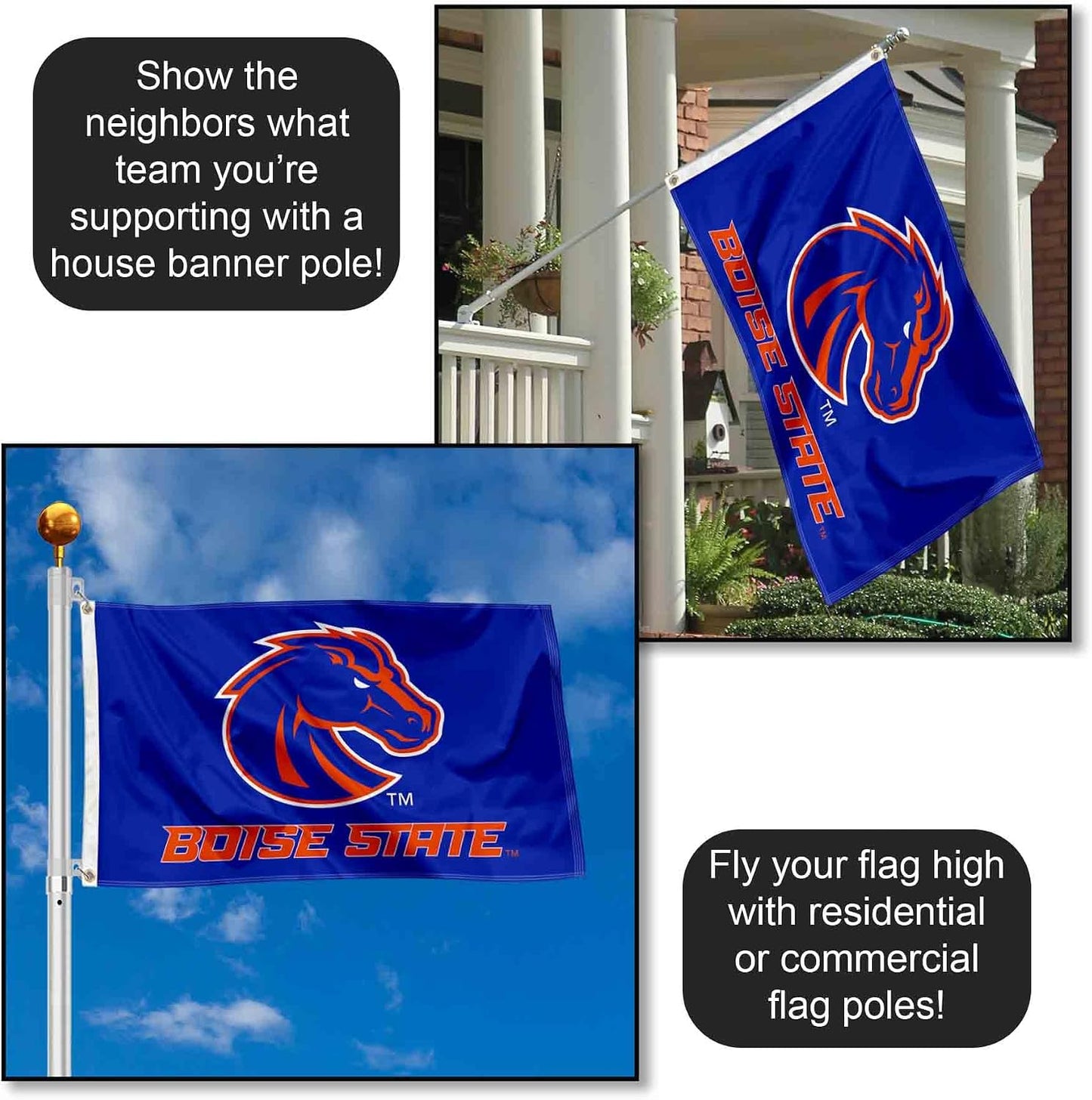 Bandera azul Boise State Broncos