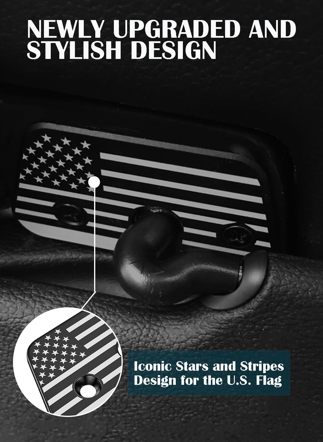 Kit reparación visera solar aluminio Jeep JK JL Gladiator 2018-2023