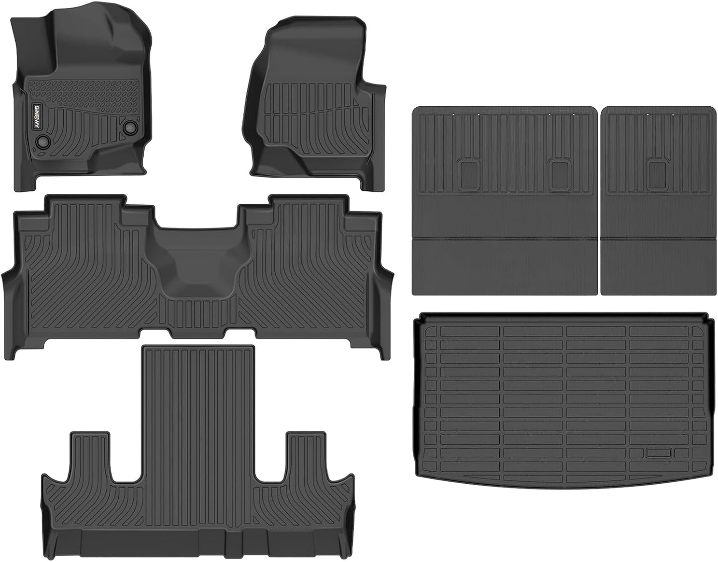 Alfombrillas carga Ford Expedition MAX 2021-24 TPE negro