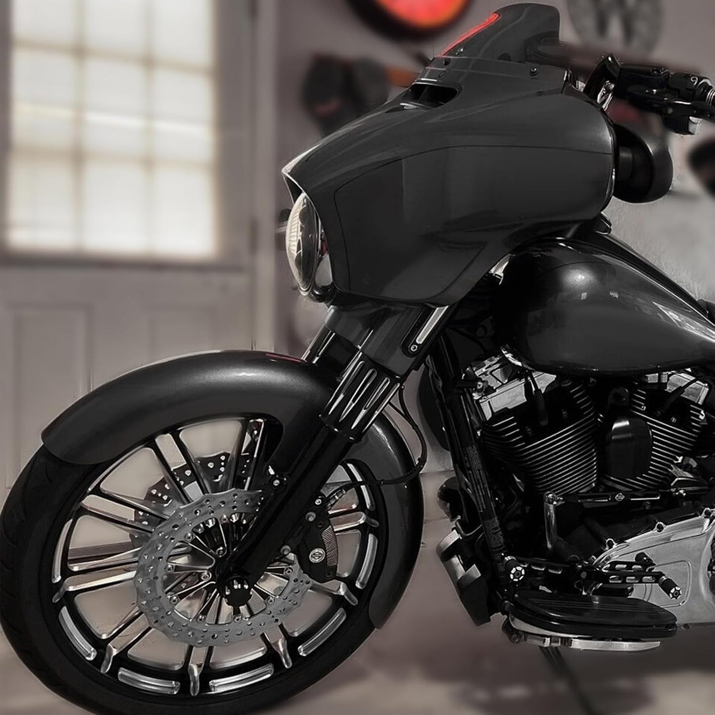Guardabarros delantero acero Harley Touring 1994-2013