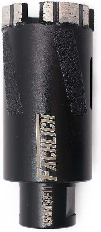 Broca diamante 1-3/4" sierra granito soldada vacío
