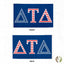 Bandera Delta Tau Delta 3x5ft para eventos y exhibición