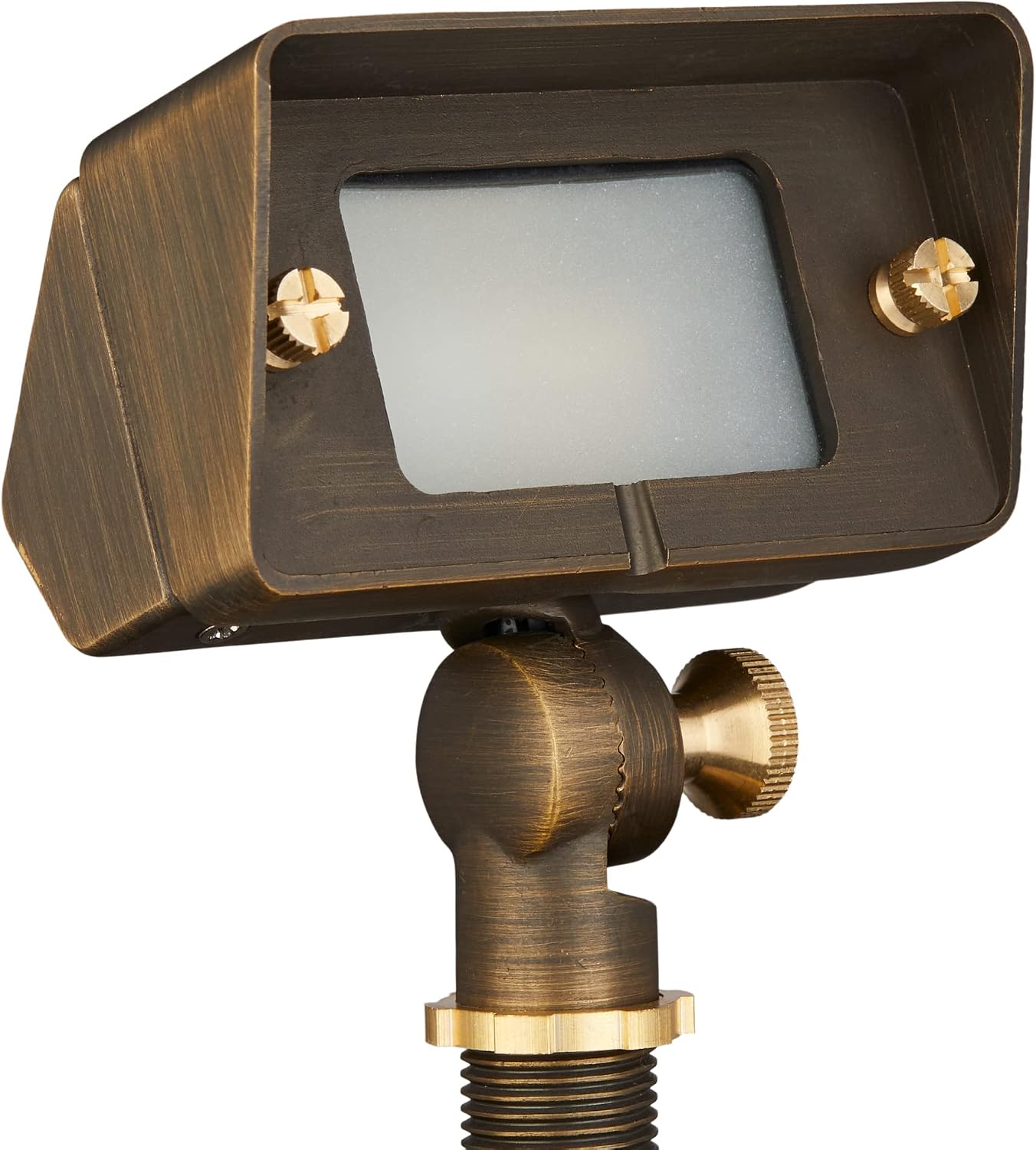 Luz inundación bronce 12V para jardín y pared