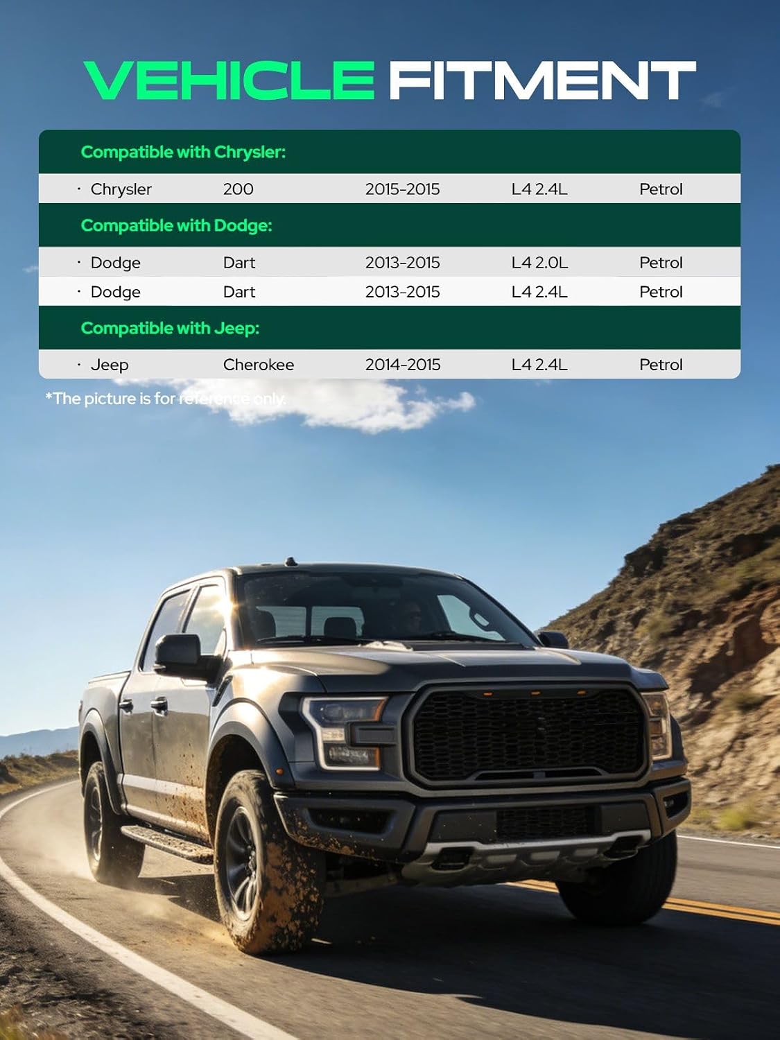Repuesto cárter aceite Chrysler 200 Dodge Dart Jeep Compass