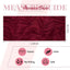 Mesa Estopilla Borgoña 17x108pulg para Bodas