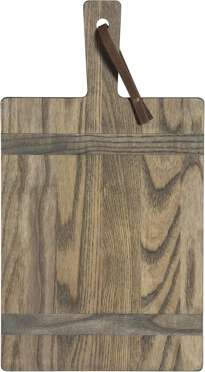 Tabla servir madera fresno rectangular 15.5x8.5" mediano
