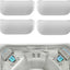 4 Almohadas Cuello Repuesto Spa Highlife 2014-actual Gris