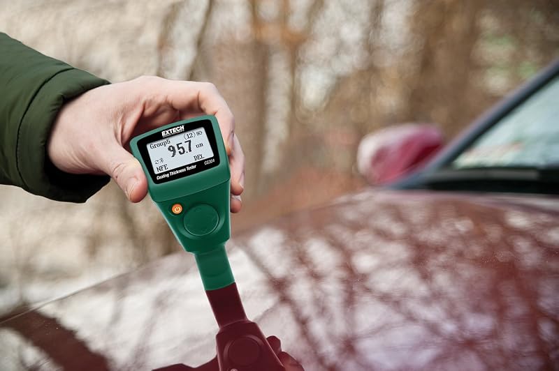 Probador espesor recubrimiento Bluetooth digital para