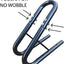 Calzo rueda motocicleta 5.5'' 4 pernos pack 2