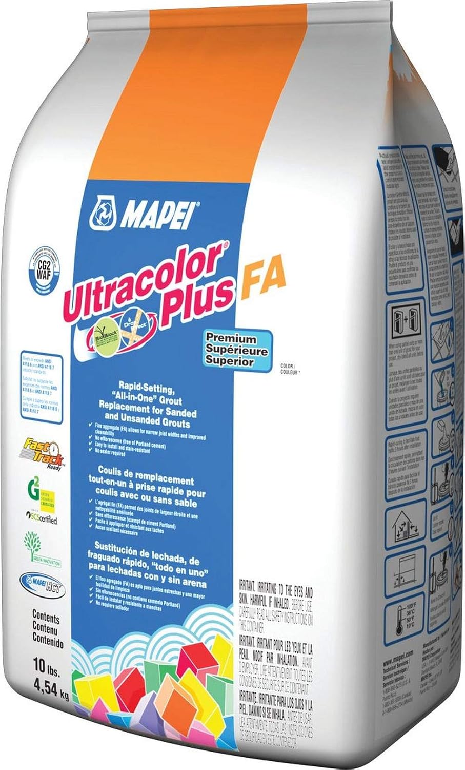 Lechada en polvo 10lb bolsa MAPEI