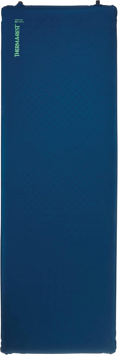Colchoneta autoinflable espuma 25x77pulg azul