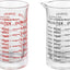 Vaso medidor vidrio 3oz/90ml doble escala pack 2