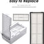 5 Filtros HEPA Comp Roborock S8 S7 MaxV