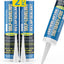 Sellador techo RV autonivelante 2 pack blanco flexible UV