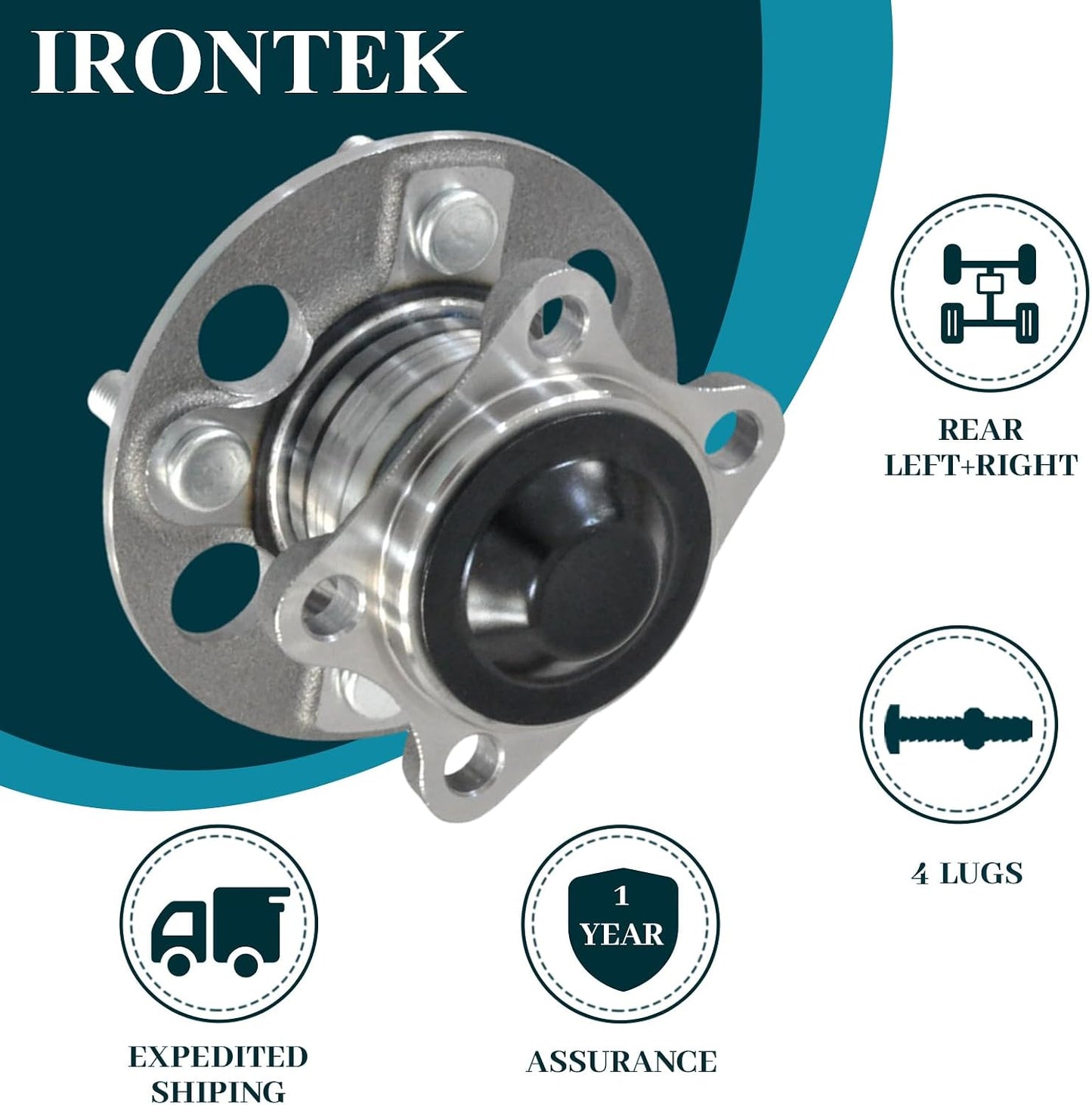 Conjunto rodamiento cubo rueda trasera Toyota Yaris 06-11