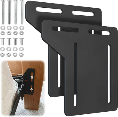 2 Pzas Soportes Cabecero Cama Kit Full a Queen