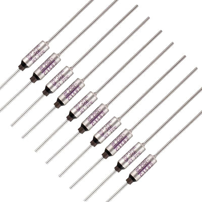 Fusibles térmicos 10A 250V 170.6°F paquete 10