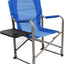 Silla director plegable exterior playa patio 2 tonos azul