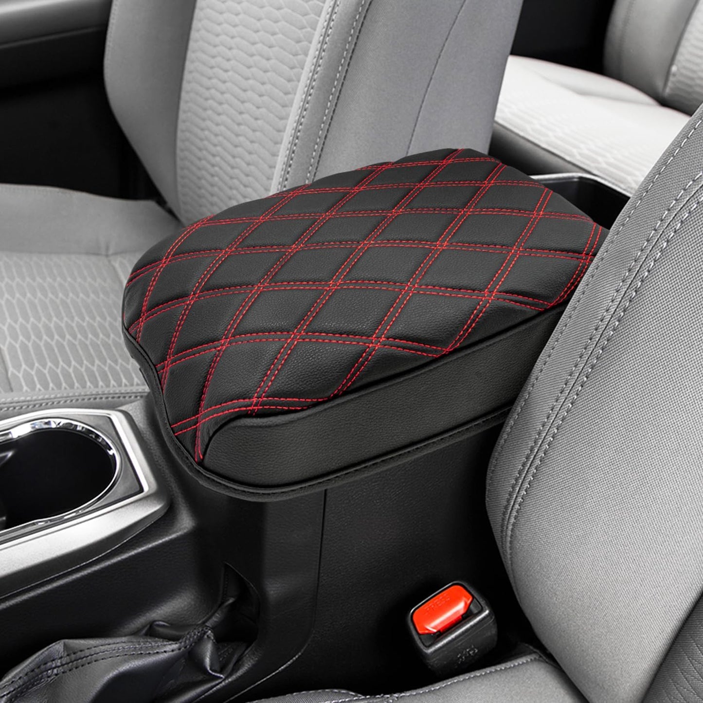Funda reposabrazos consola Toyota Tacoma 16-23 cuero vinílico