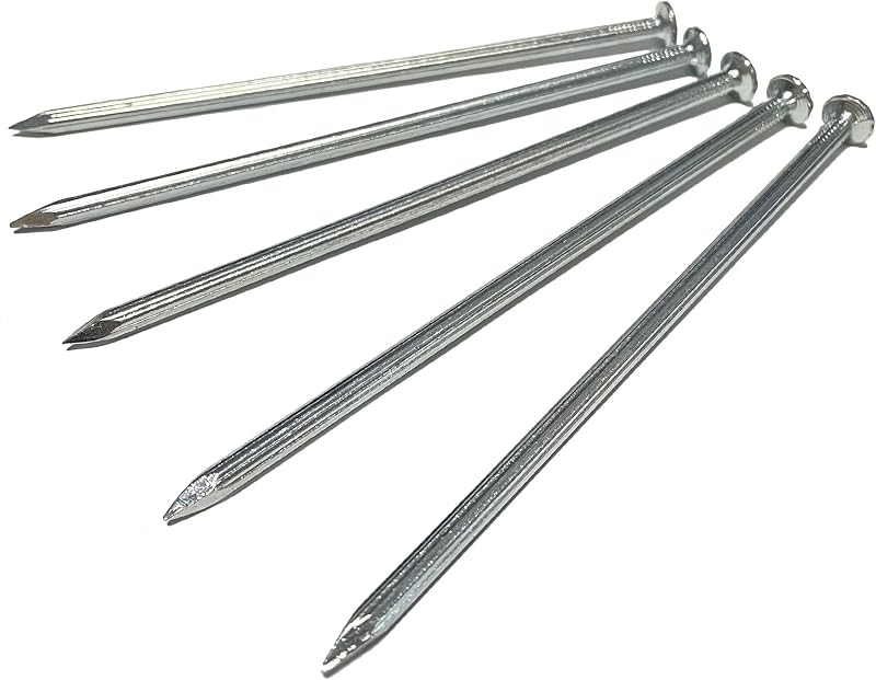Picos anclaje metal 6" clavos jardín 150uds