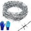 Alambre púas 50ft galvanizado 18 para manualidades
