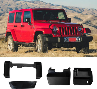 Organiz. consola central Jeep Wrangler 2011-18 JK 2/4