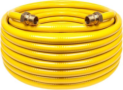 Línea gas flexible 70ft 3/4 acero inox corrugado CSST