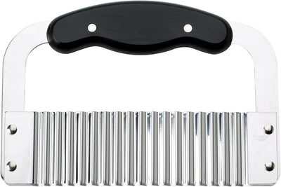 Cortador verduras ondulado acero inox para papas fritas waffle