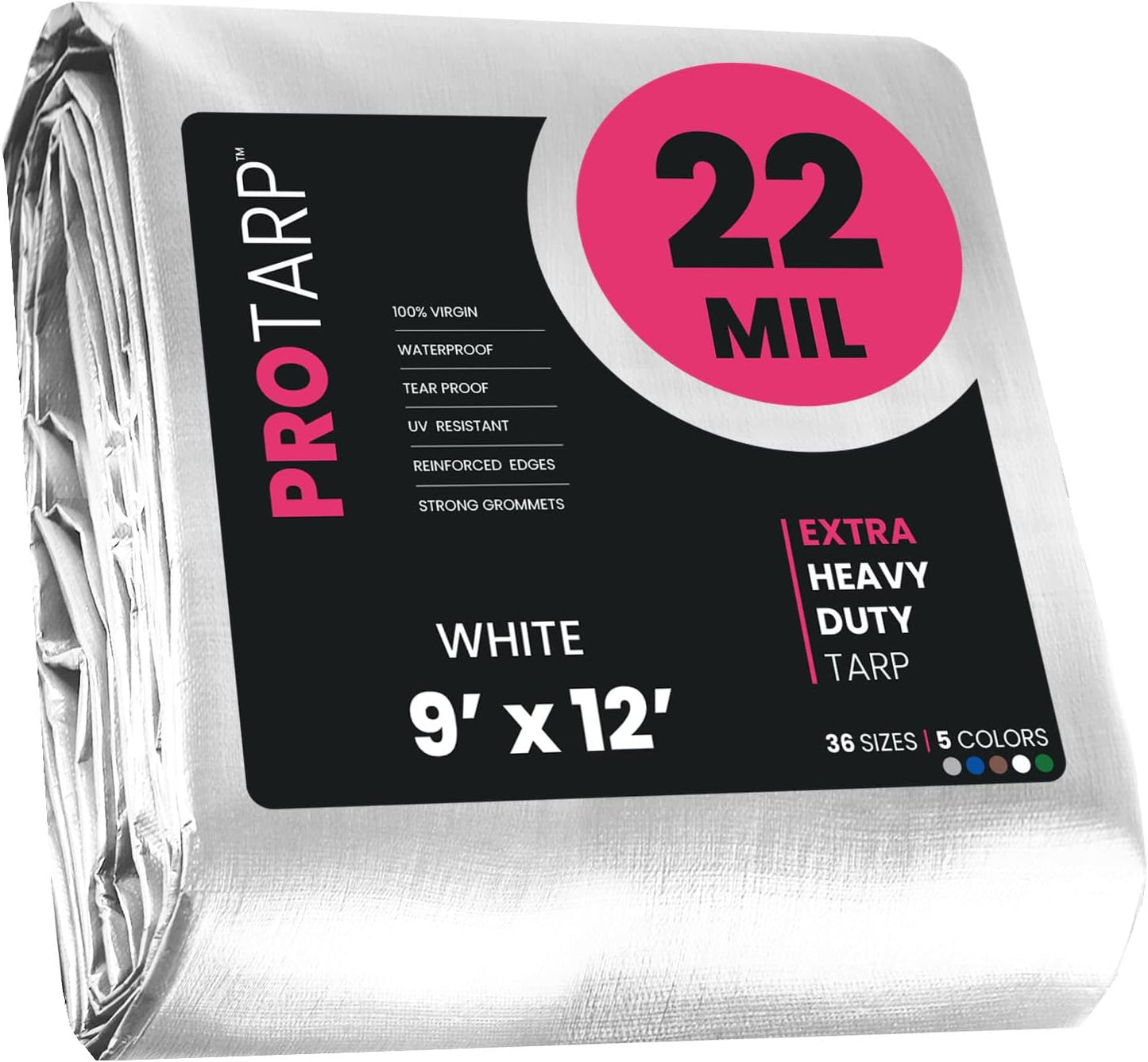 Lona polietileno resistente 0.62pulg impermeable UV