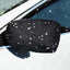 Cubierta espejo retrovisor universal 4 pzas color negro
