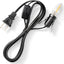 Cable C7 6ft con bombilla LED E12 interruptor Navidad