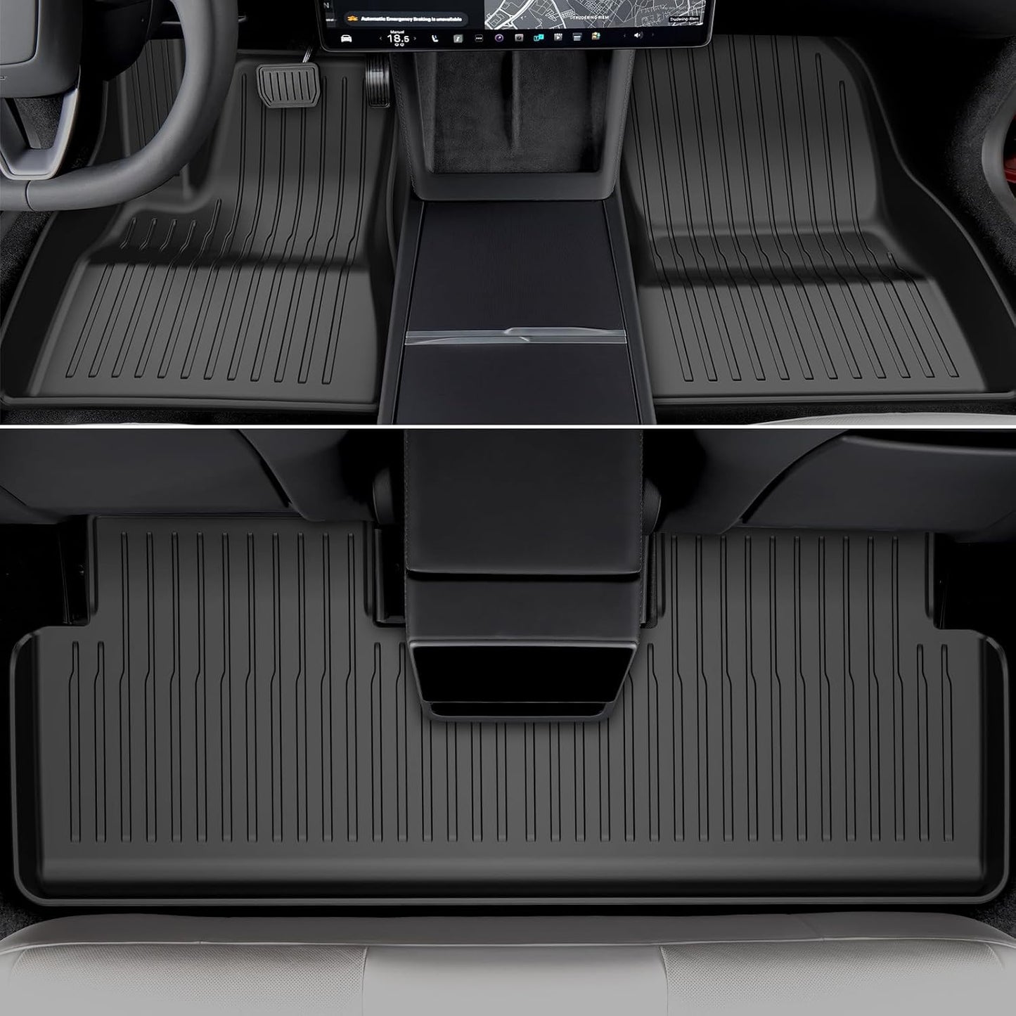 Alfombrillas piso Tesla Modelo 3 2024-25 flexibles