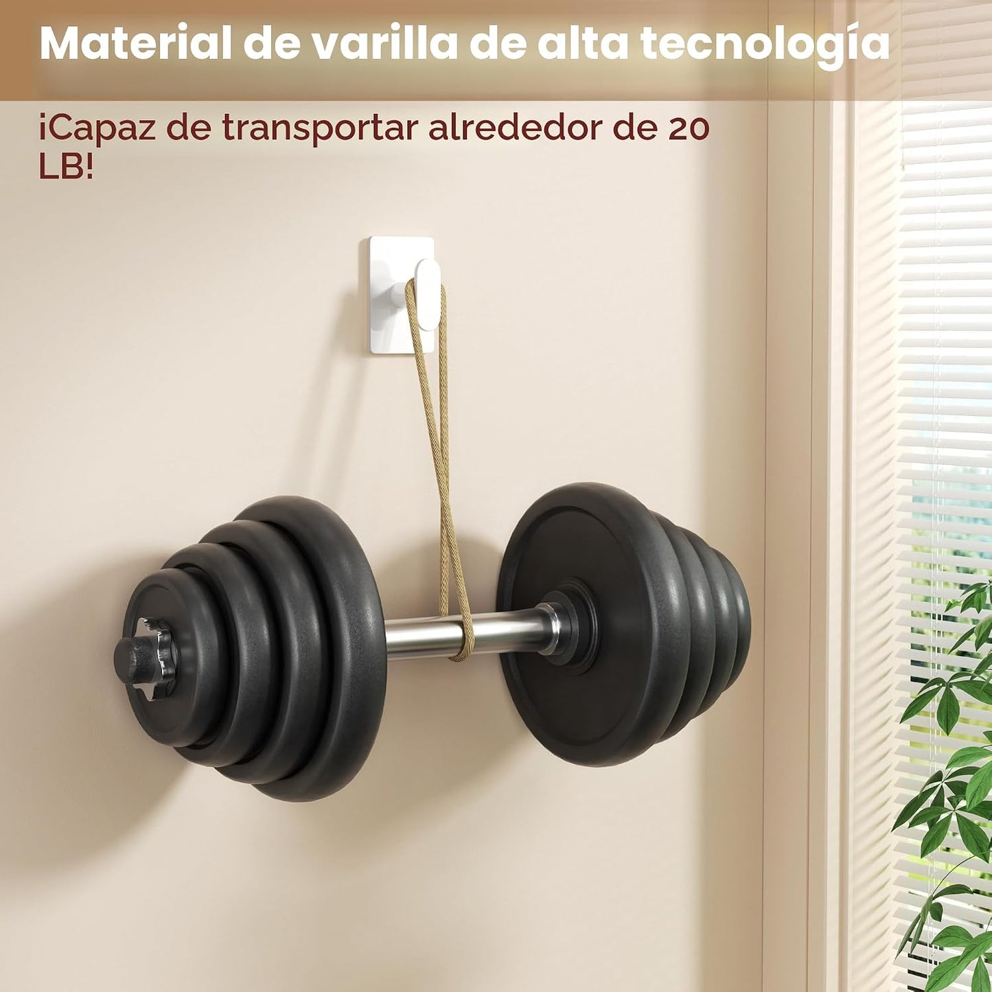 Ganchos adhesivos para toallas baño cocina 4 pzas