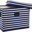 Contenedor almacenamiento mediano con tapa asas plegable