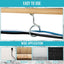 100 Anillos Brida para Cable Cat 6/7 1.5pulg Madera Hormigón
