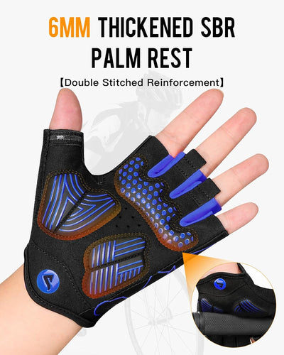 Guantes ciclismo hombre entrenamiento gimnasio motocross