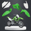 Kit plástico bicicleta KLX110 guardabarros cubiertas